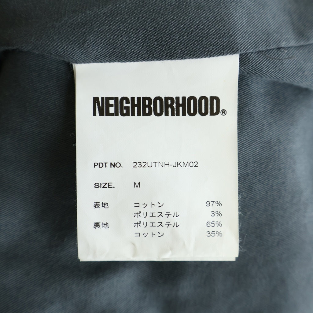 NEIGHBORHOOD(ネイバーフッド) 23AW PATCHWORK JACKET パッチワーク ジャケット ブラック 232UTNH-JKM02