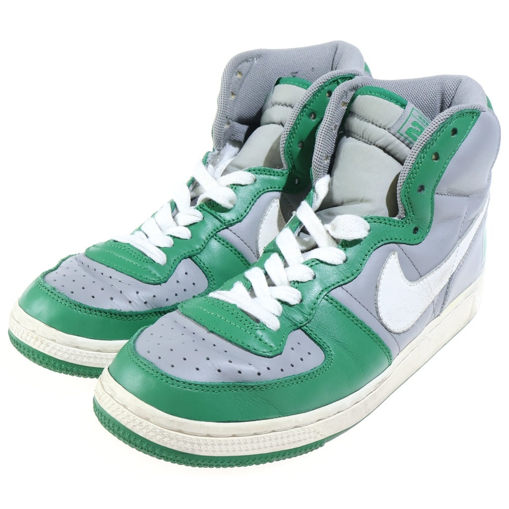 NIKE(ナイキ) 【観賞用 2003年製】 TERMINATOR HIGH BOSTON ターミネーター ボストン ハイカットスニーカー グレー/グリーン US9/27cm 307147-011