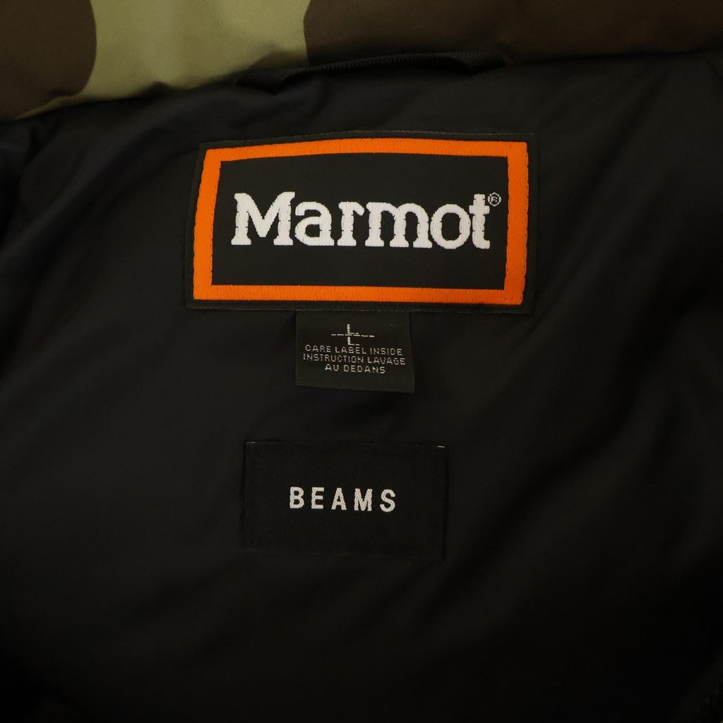Marmot(マーモット) Mammoth Down Short Parka マンモス ナイロン フーデッド 迷彩ダウンジャケット TSFMD209BM
