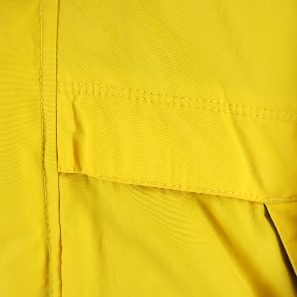 POLO SPORT RALPH LAUREN(ポロスポーツラルフローレン) 90S ロゴエンブロイダリー フーデッド ナイロン シェルジャケット イエロー/ネイビー