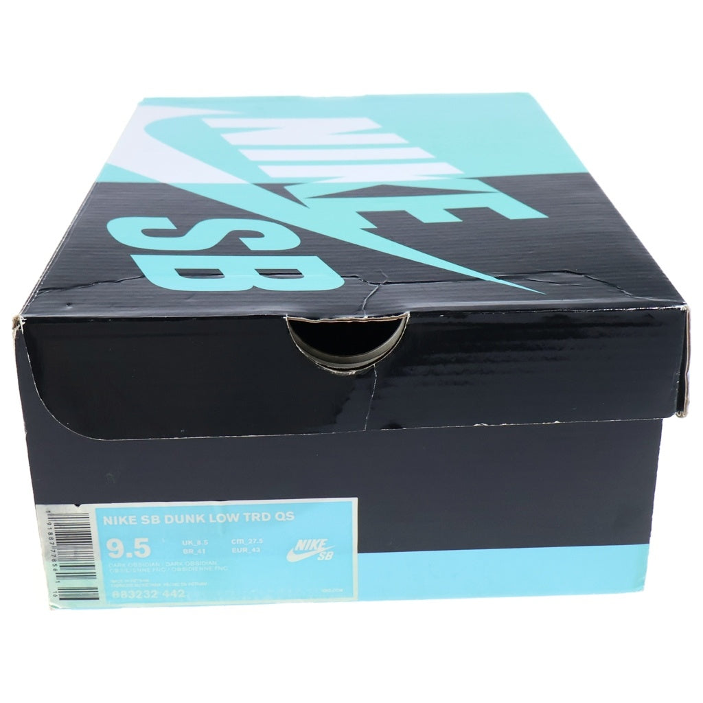 NIKE SB(ナイキエスビー) ×MURASAKI SPORTS DUNK LOW ムラサキスポーツ ダンク ローカットスニーカー ネイビー US9.5/27.5cm 883232-442