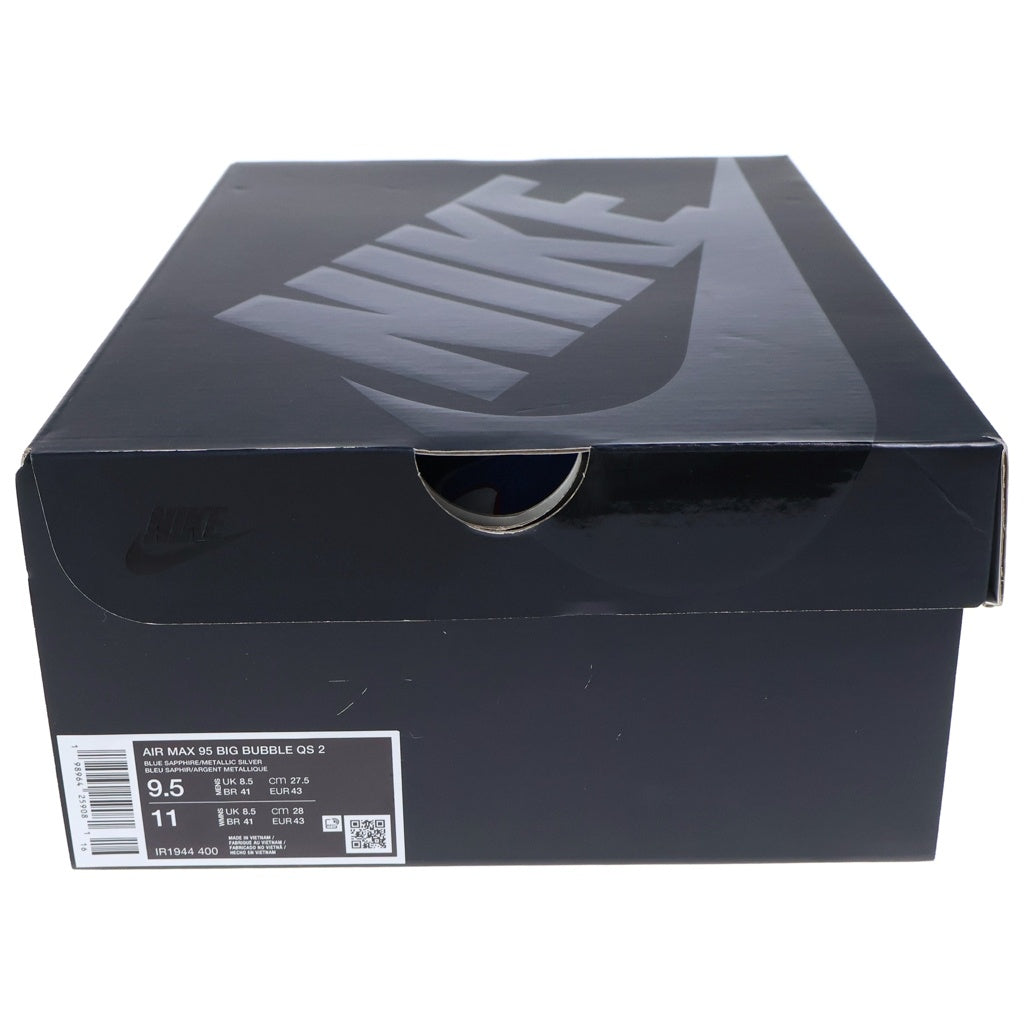 NIKE(ナイキ) AIR MAX 95 BIG BUBBLE エアマックス95 ビッグバブル ローカットスニーカー ブルー/ホワイト US9.5/27.5cm IR1944-400
