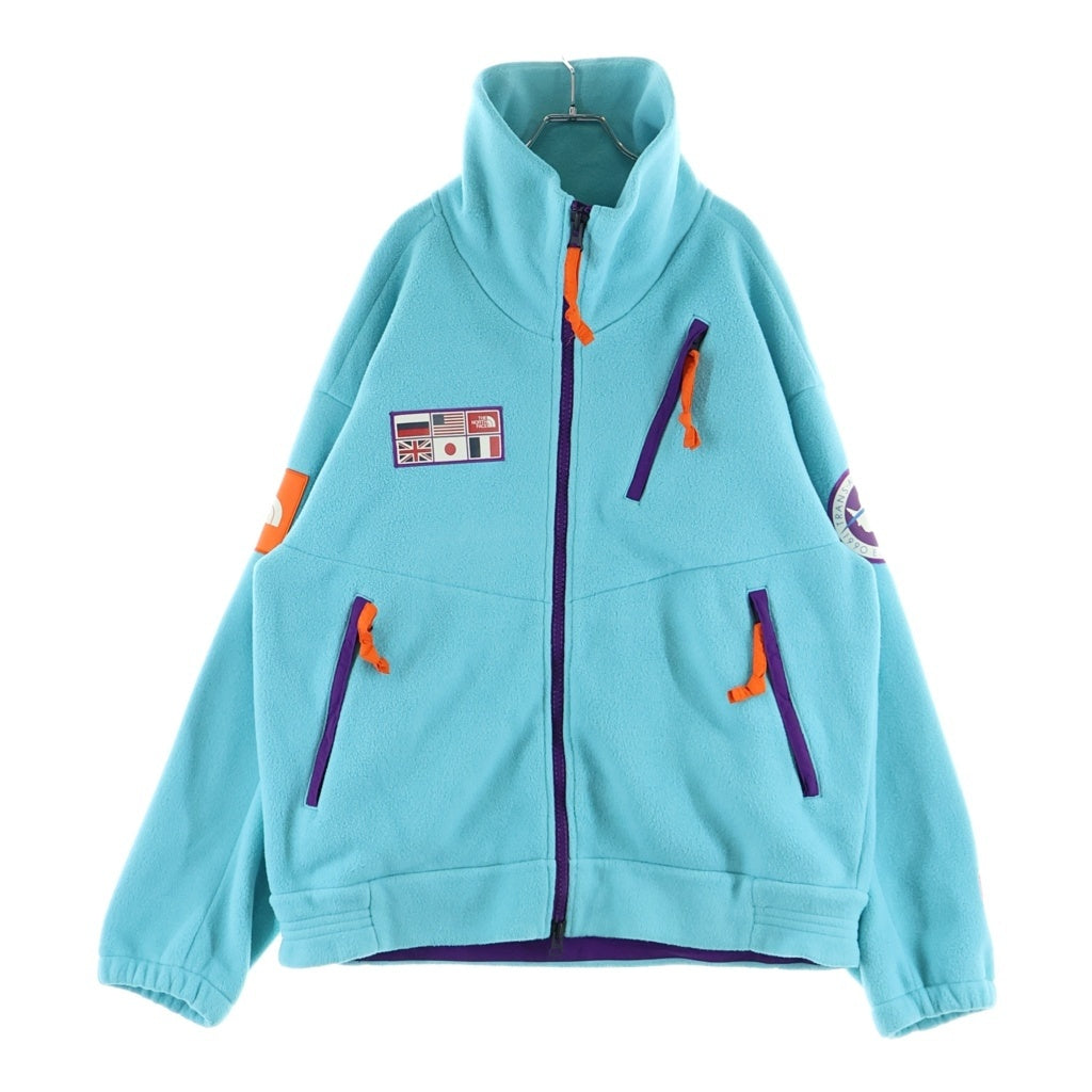 THE NORTH FACE(ザノースフェイス) 21AW TRANS ANTARCTICA FLEECE JACKET 国旗デザイン トランスアンター クティカ フリースジャケット ブルー NF0A5GF1