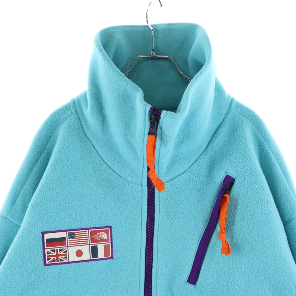 THE NORTH FACE(ザノースフェイス) 21AW TRANS ANTARCTICA FLEECE JACKET 国旗デザイン トランスアンター クティカ フリースジャケット ブルー NF0A5GF1