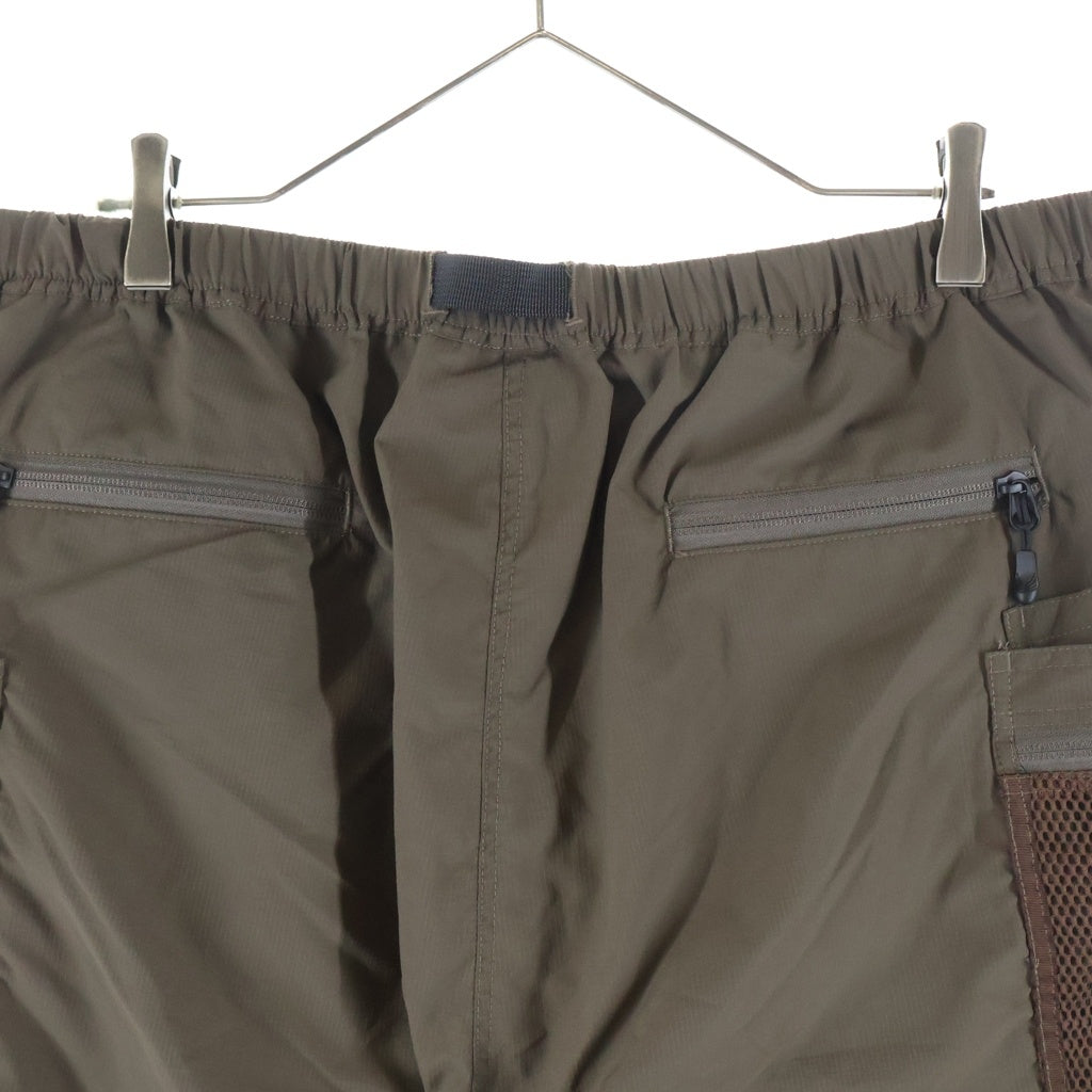 GRIP SWANY(グリップスワニー) ×STABRIDGE スタブリッジ メッシュポケット ショートパンツ ショーツ ベージュ