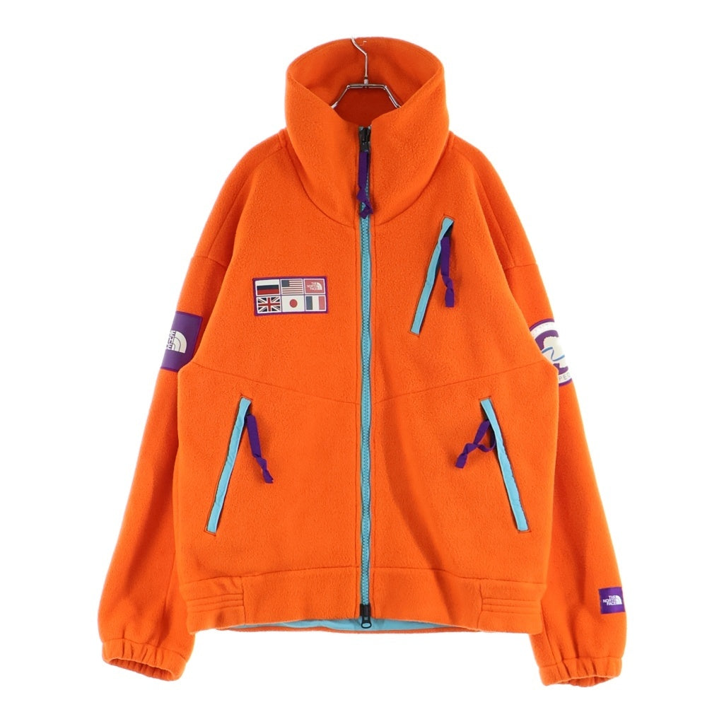 THE NORTH FACE(ザノースフェイス) 21AW TRANS ANTARCTICA FLEECE JACKET 国旗デザイン トランスアンター クティカ フリースジャケット オレンジ NF0A5GF1