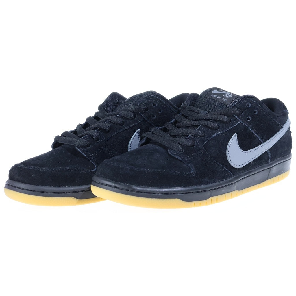 NIKE SB(ナイキエスビー) DUNK LOW PRO BLACK/FOG ダンク プロ ブラック/フォグ ローカットスニーカー ブラック US9.5/72.5cm BQ6817-010