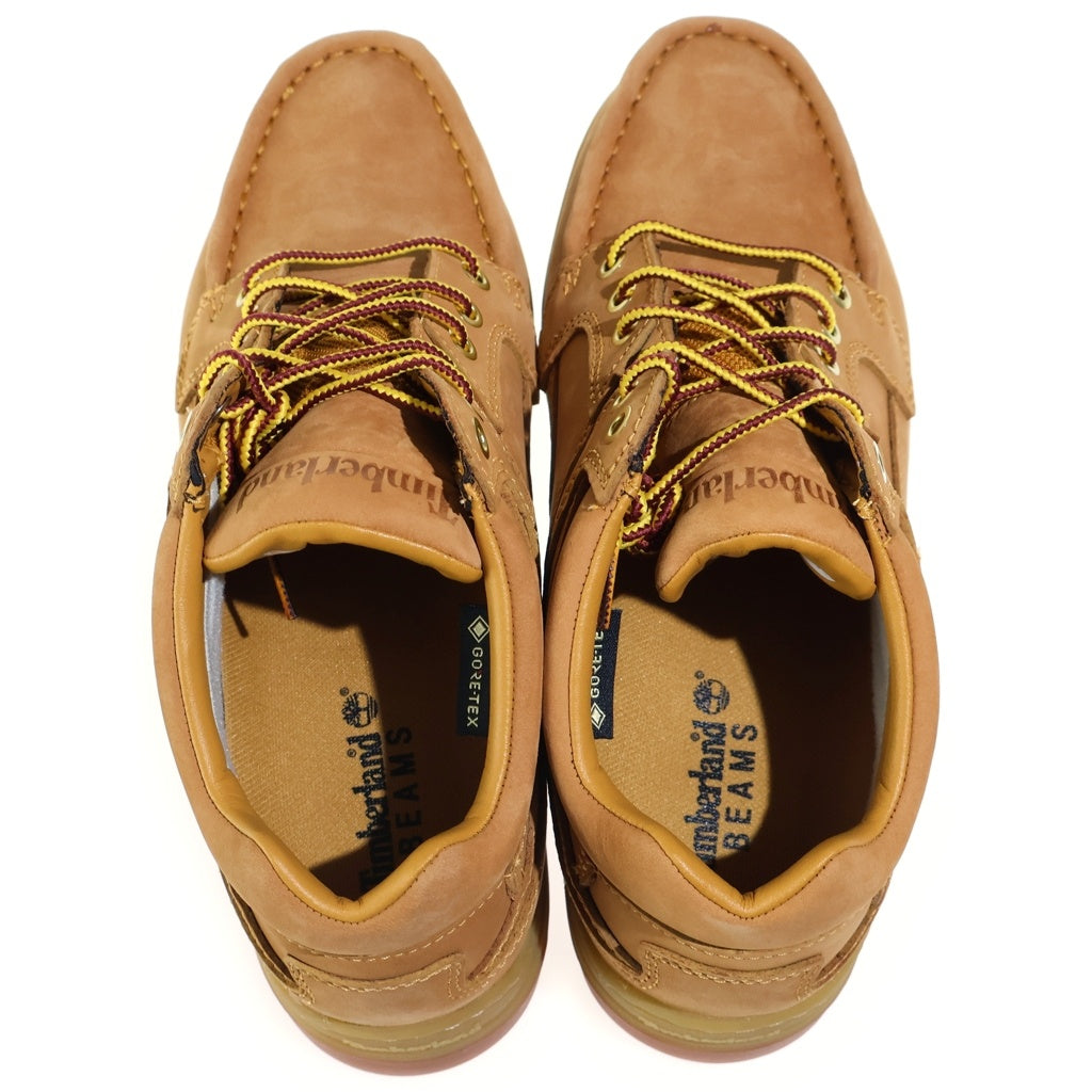 Timberland(ティンバーランド) 23SS ×BEAMS HERITAGE GORE-TEX MOC TOE MIDDLE ビームス ヘリテージ ゴアテックス ローカットスニーカー ベージュ A68M7
