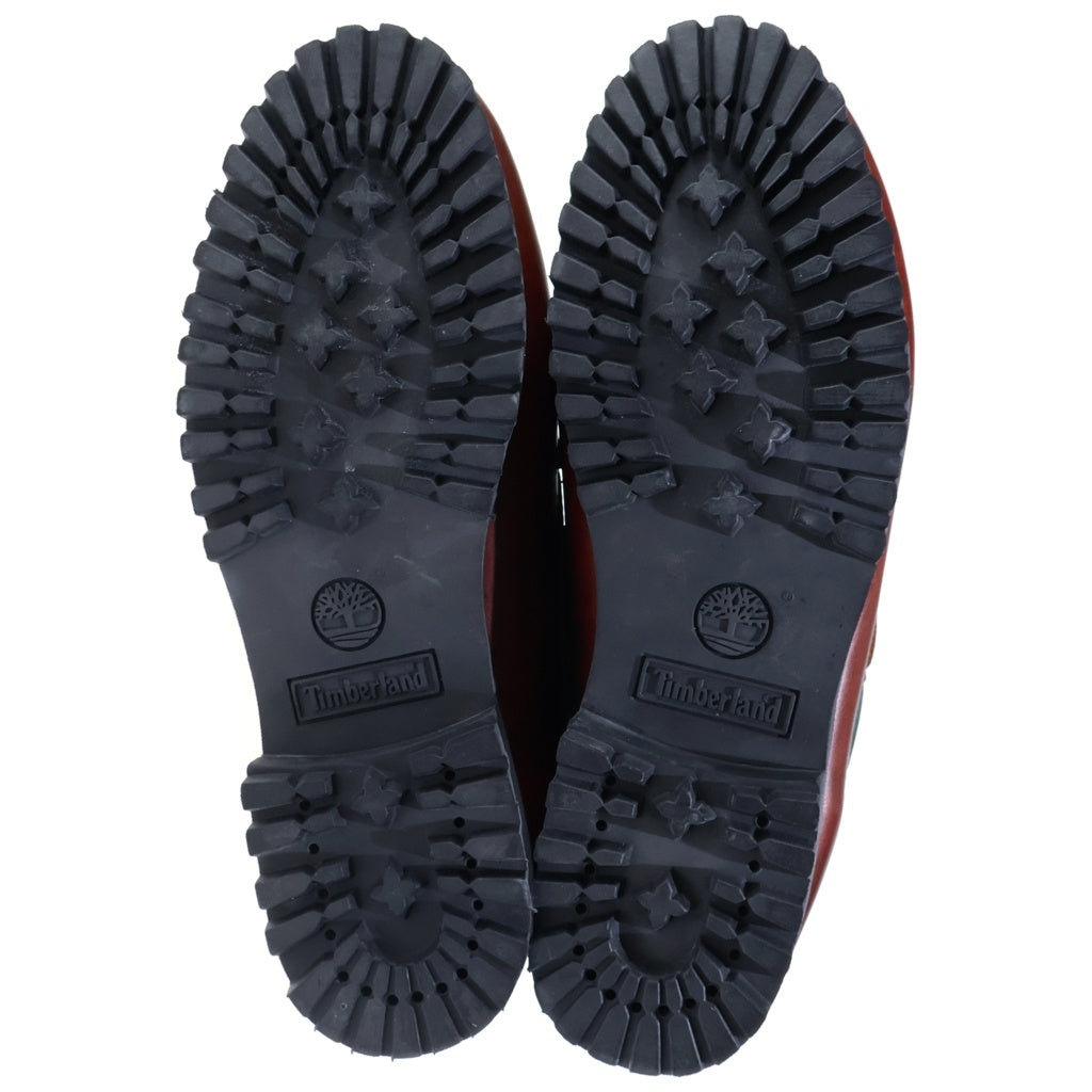 Timberland(ティンバーランド) ×BEAMS 7EYE CLASSIC LUG 7アイ クラシック ラグ ハイカット トレッキングシューズ ブラウン/グリーン TBOA6DNHEDP