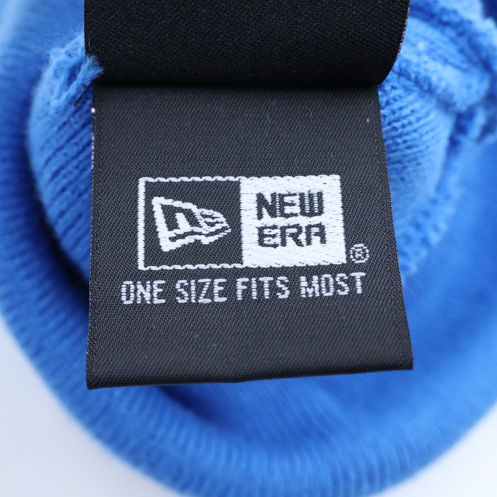 SUPREME(シュプリーム) ×New Era Logo Beanie ニューエラ S ロゴ ビーニー ニット帽 ブルー
