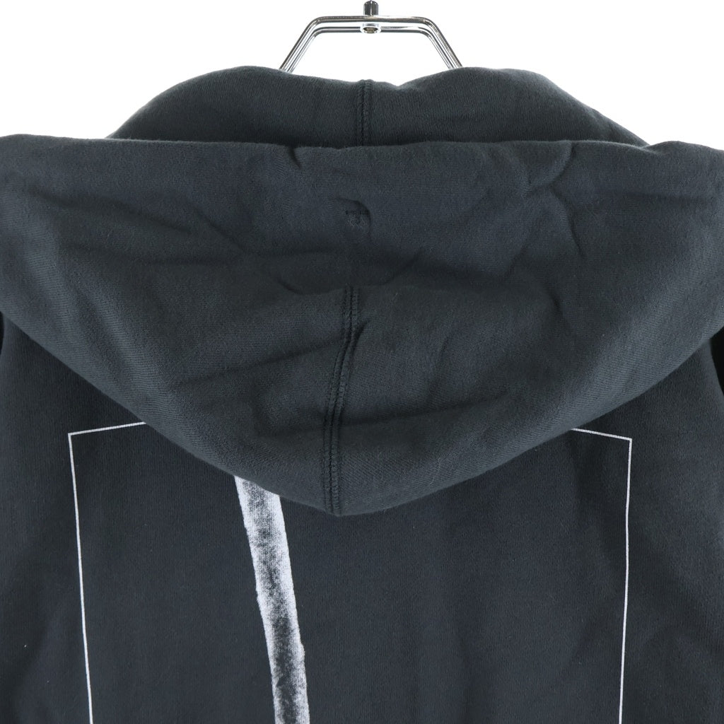 LAD MUSICIAN(ラッドミュージシャン) 23AW ×SLINT スリント グラフィックプリント スウェット ジップアップ パーカー ブラック 2223-606