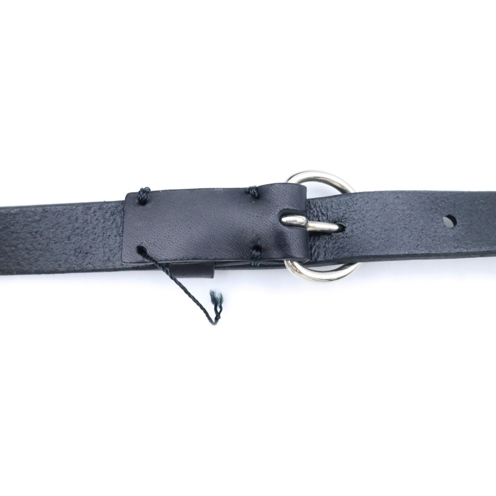 LAD MUSICIAN(ラッドミュージシャン) LEATHER BODY BAG レザー ボディバッグ ショルダーバッグ ウエストバッグ ブラック 2117-931 レディース