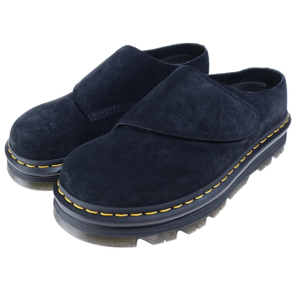 Dr.Martens(ドクターマーチン) ZEBZAG ANYWAIR スウェードレザー ミュール スリッポン ブラック 41730001