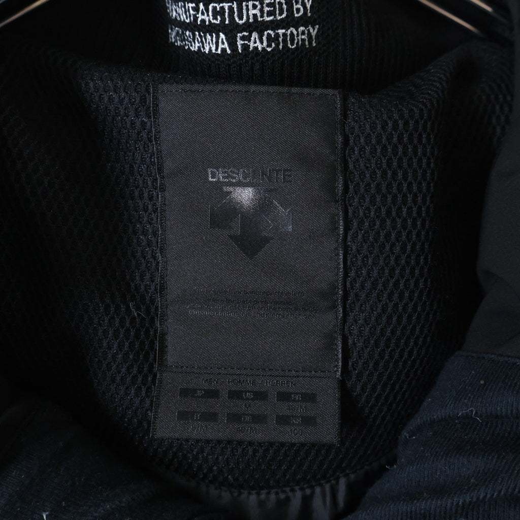 DESCENTE(デサント) MOUNTAINEER マウンテニア 水沢ダウン ダウンジャケット ブラック DAMQGK30U