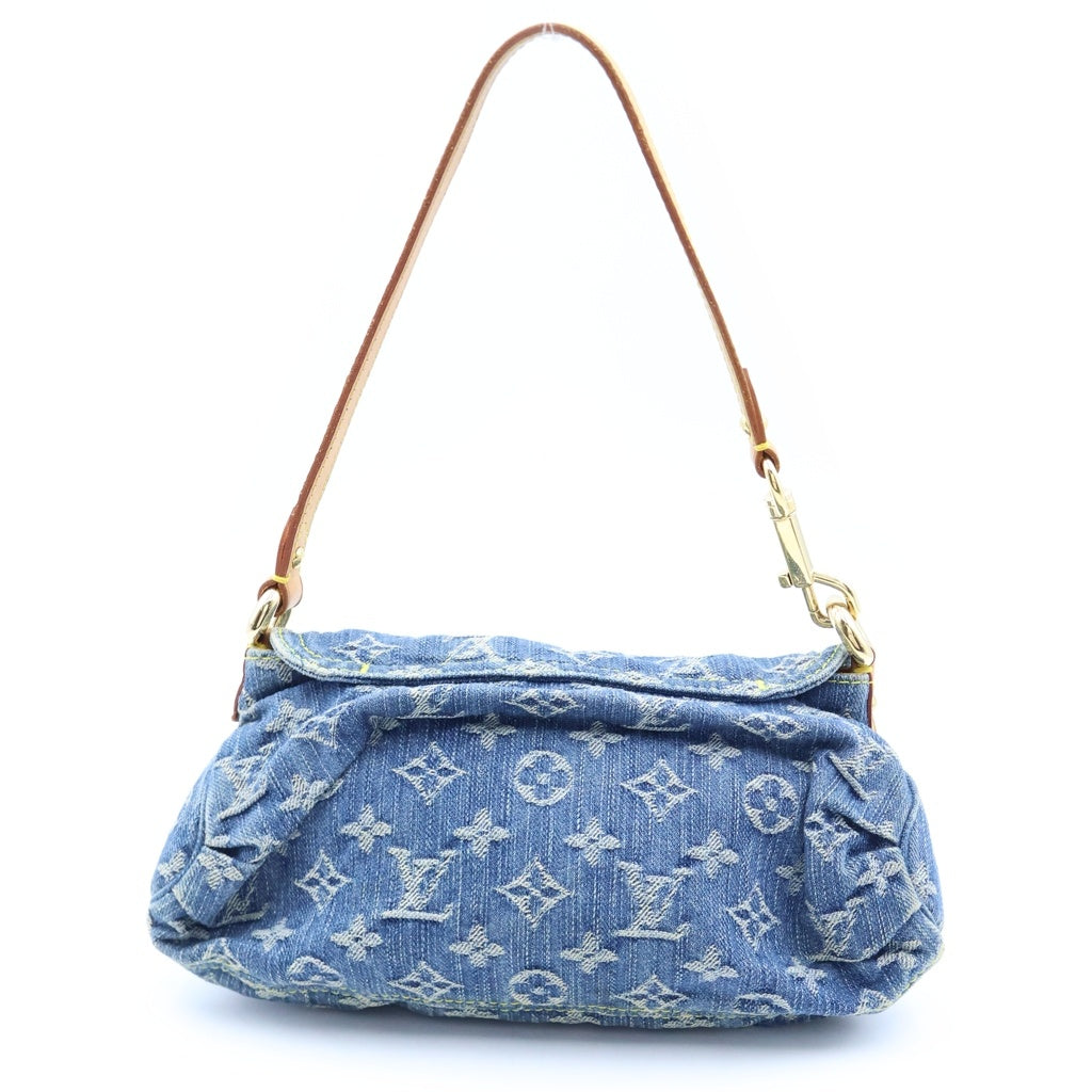 LOUIS VUITTON(ルイヴィトン) ミニプリーティ ワンショルダー ハンドバッグ モノグラム デニム M95050 レディース