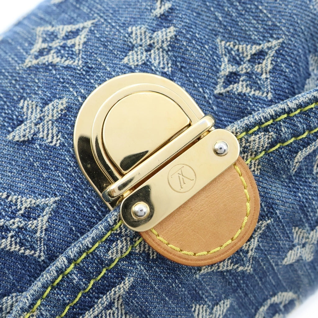 LOUIS VUITTON(ルイヴィトン) ミニプリーティ ワンショルダー ハンドバッグ モノグラム デニム M95050 レディース