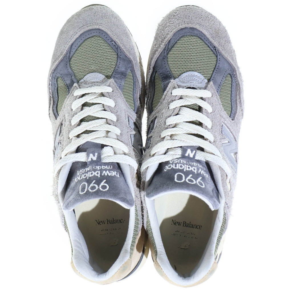 New Balance(ニューバランス) 990V2 スエード メッシュ ローカットスニーカー グレー US10/28cm M990TD2