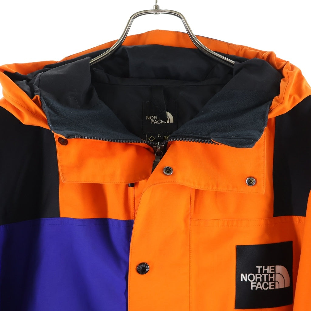 THE NORTH FACE(ザノースフェイス) RAGE GTX Shell Pullover レイジ ジーティーエックス シェル プルオーバー ナイロン ジャケット ブルー/オレンジ NP11962