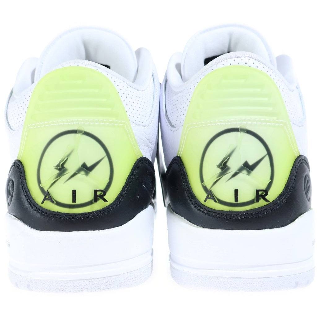 NIKE(ナイキ) ×FRAGMENT AIR JORDAN 3 フラグメント エア ジョーダン3 ローカットスニーカー ホワイト/ブラック US10/28cm DA3595-100