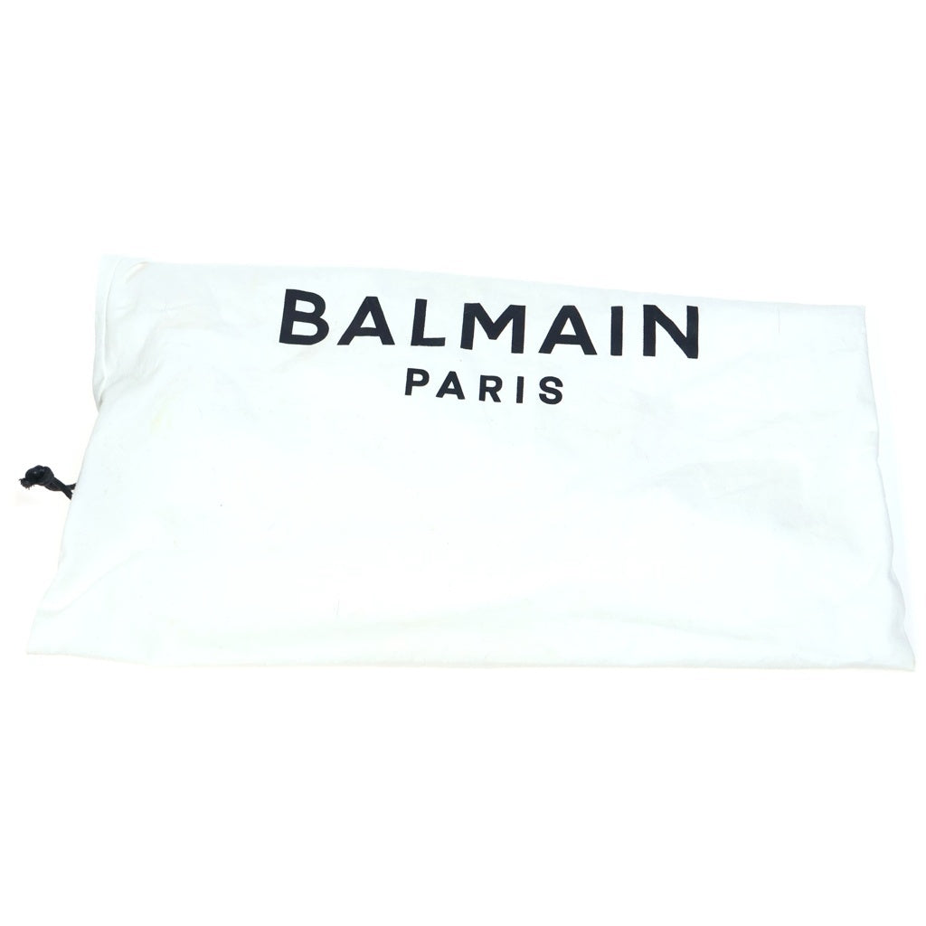 BALMAIN(バルマン) Snakeskin High Sneakers スネークスキン ハイカットスニーカー レザーシューズ ブラック 26567 レディース