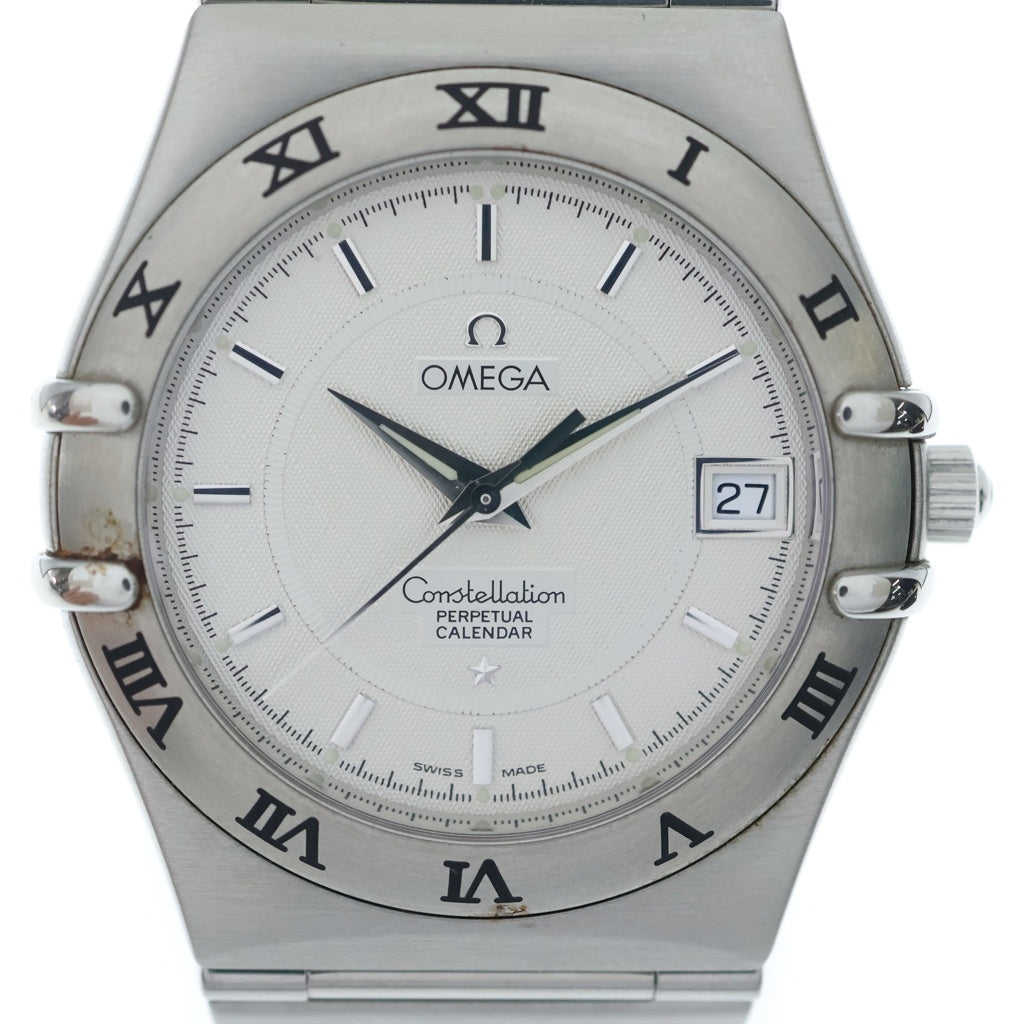 OMEGA(オメガ) Constellation Perpetual Callendar コンステレーション パーペチュアルカレンダー クォーツ 腕時計 シルバー Ref.1552/862