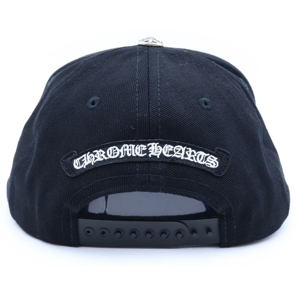 CHROME HEARTS(クロムハーツ) CH Plus Horseshoe Embroidery Baseball Cap ホースシュー エンブロイダリー ベースボール キャップ ブラック