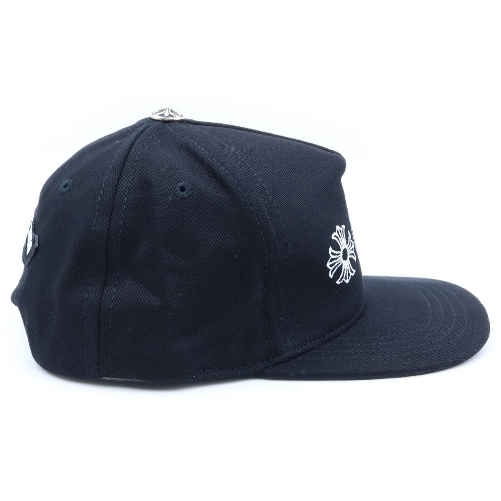 CHROME HEARTS(クロムハーツ) CH Plus Horseshoe Embroidery Baseball Cap ホースシュー エンブロイダリー ベースボール キャップ ブラック