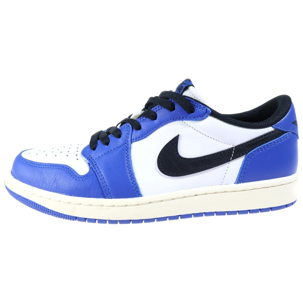 NIKE(ナイキ) AIR JORDAN 1 RETRO LOW OG GAME ROYAL エアジョーダン1 レトロ ゲームロイヤル ローカットスニーカー ホワイト/ブルー US9/27cm CZ0790-140