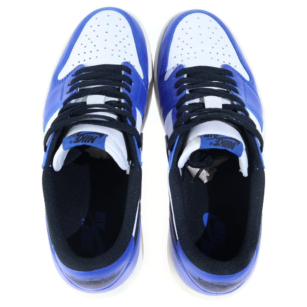 NIKE(ナイキ) AIR JORDAN 1 RETRO LOW OG GAME ROYAL エアジョーダン1 レトロ ゲームロイヤル ローカットスニーカー ホワイト/ブルー US9/27cm CZ0790-140