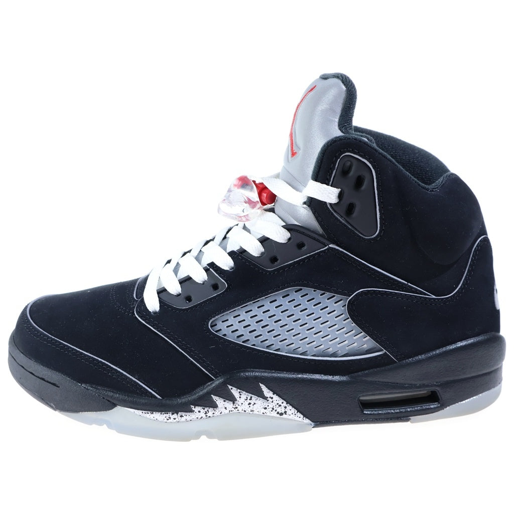 NIKE(ナイキ) AIR JORDAN 5 RETRO OG BLACK METALLIC REIMAGINED エアジョーダン5 ブラックメタリック リイマジンド ハイカットスニーカー ブラック US9.5/27.5cm HF3975-001