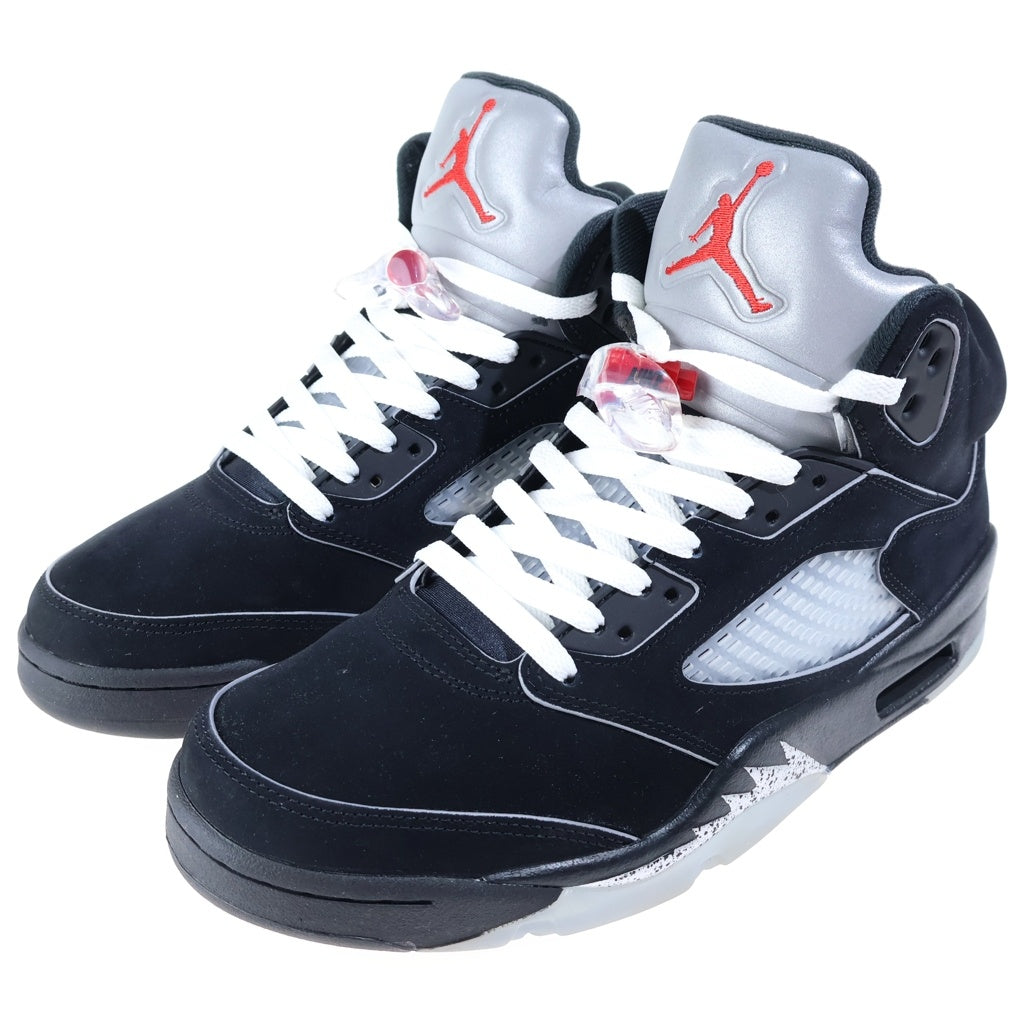 NIKE(ナイキ) AIR JORDAN 5 RETRO OG BLACK METALLIC REIMAGINED エアジョーダン5 ブラックメタリック リイマジンド ハイカットスニーカー ブラック US9.5/27.5cm HF3975-001