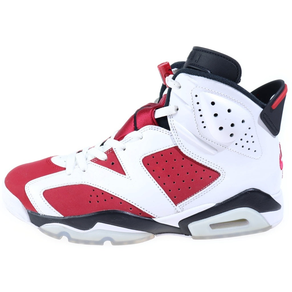 NIKE(ナイキ) AIR JORDAN 6 CARMINE エアジョーダン6 カーマイン ハイカットスニーカー ホワイト/レッド US10/28cm CT8529-106