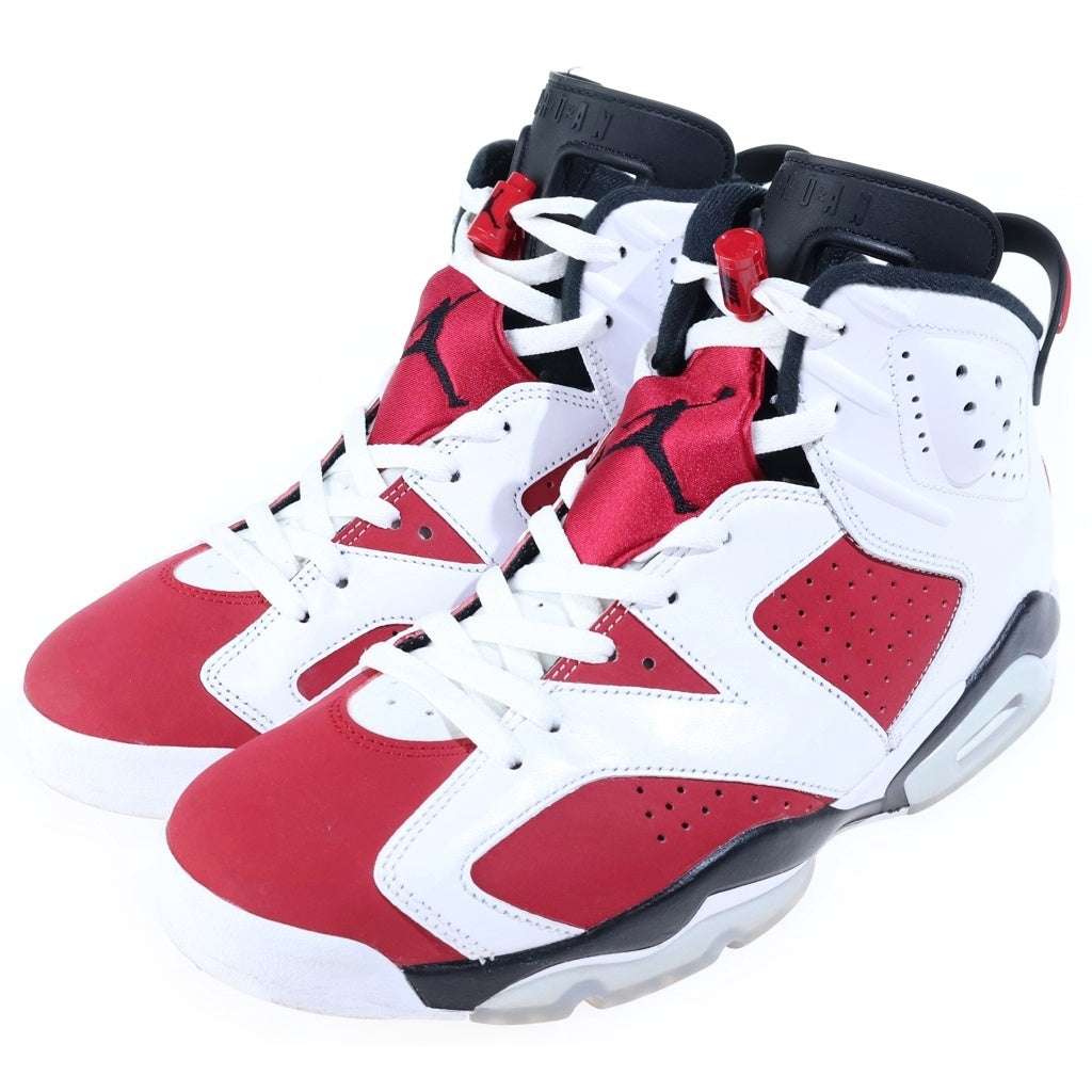 NIKE(ナイキ) AIR JORDAN 6 CARMINE エアジョーダン6 カーマイン ハイカットスニーカー ホワイト/レッド US10/28cm CT8529-106
