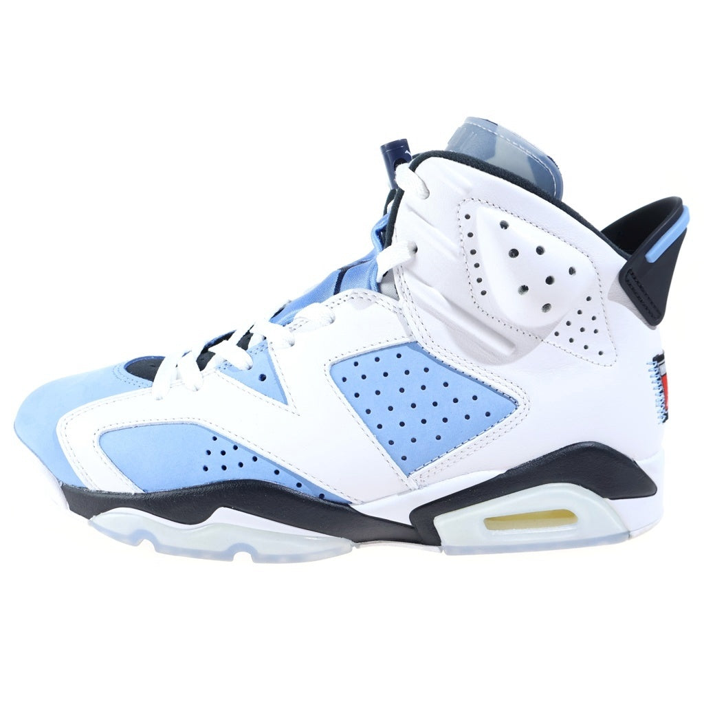 NIKE(ナイキ) AIR JORDAN 6 UNC エアジョーダン6 ハイカットスニーカー ホワイト US10/28cm CT8529-410