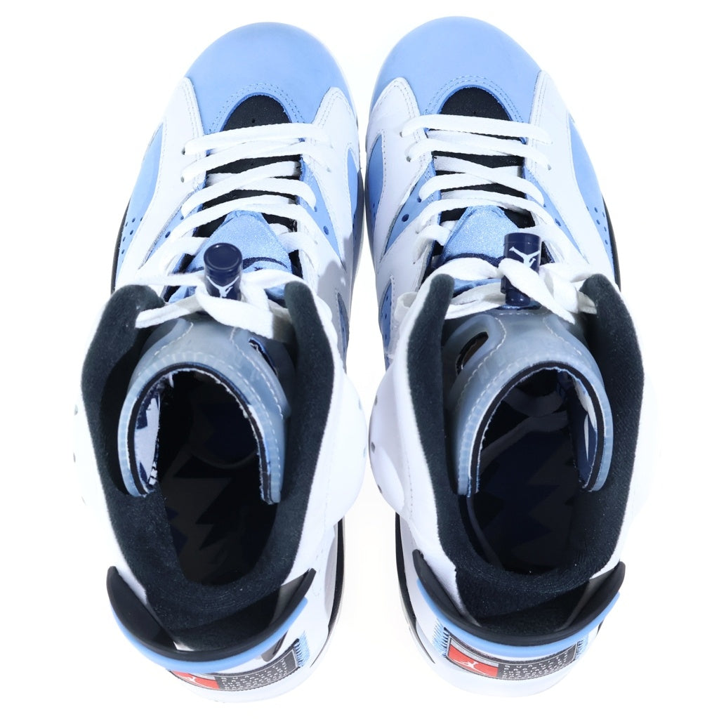 NIKE(ナイキ) AIR JORDAN 6 UNC エアジョーダン6 ハイカットスニーカー ホワイト US10/28cm CT8529-410
