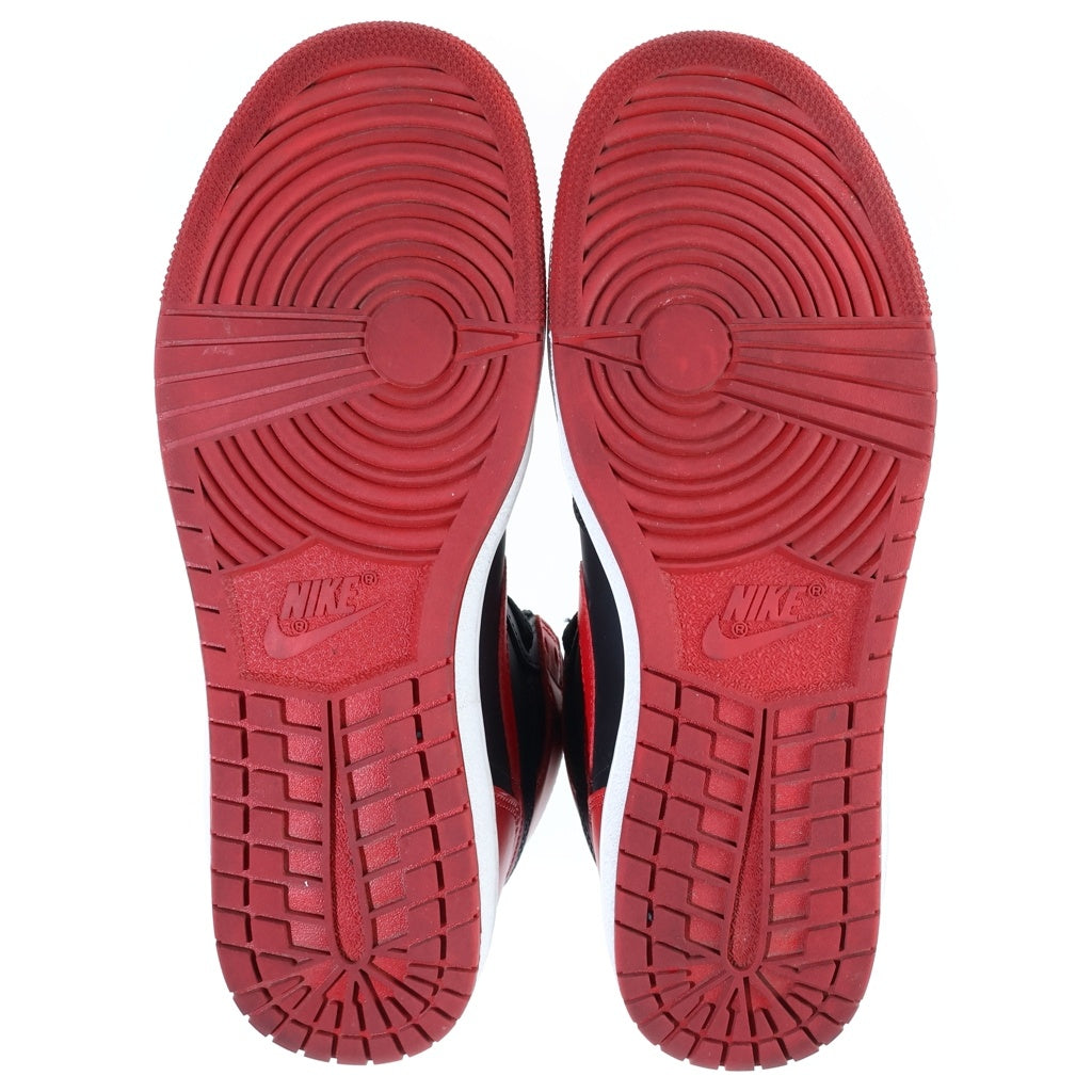 NIKE(ナイキ) AIR JORDAN 1 HIGH 85 BRED エアジョーダン1 ブレッド ハイカットスニーカー ブラック/レッド US9.5/27.5cm HV6674-067