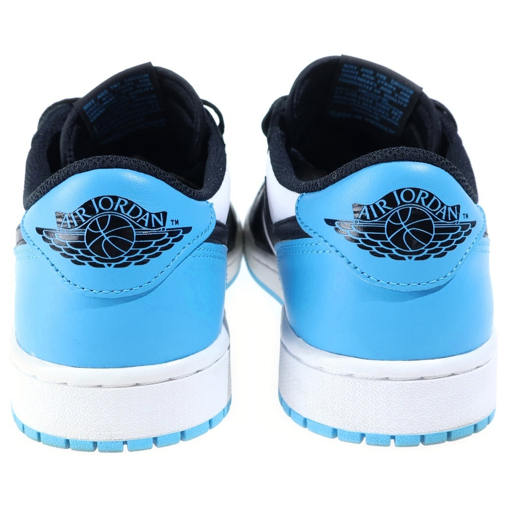 NIKE(ナイキ) WMNS AIR JORDAN 1 LOW OG ウィメンズ エアジョーダン1 ローカットスニーカー ホワイト/ブルー US10/27cm CZ0775-104