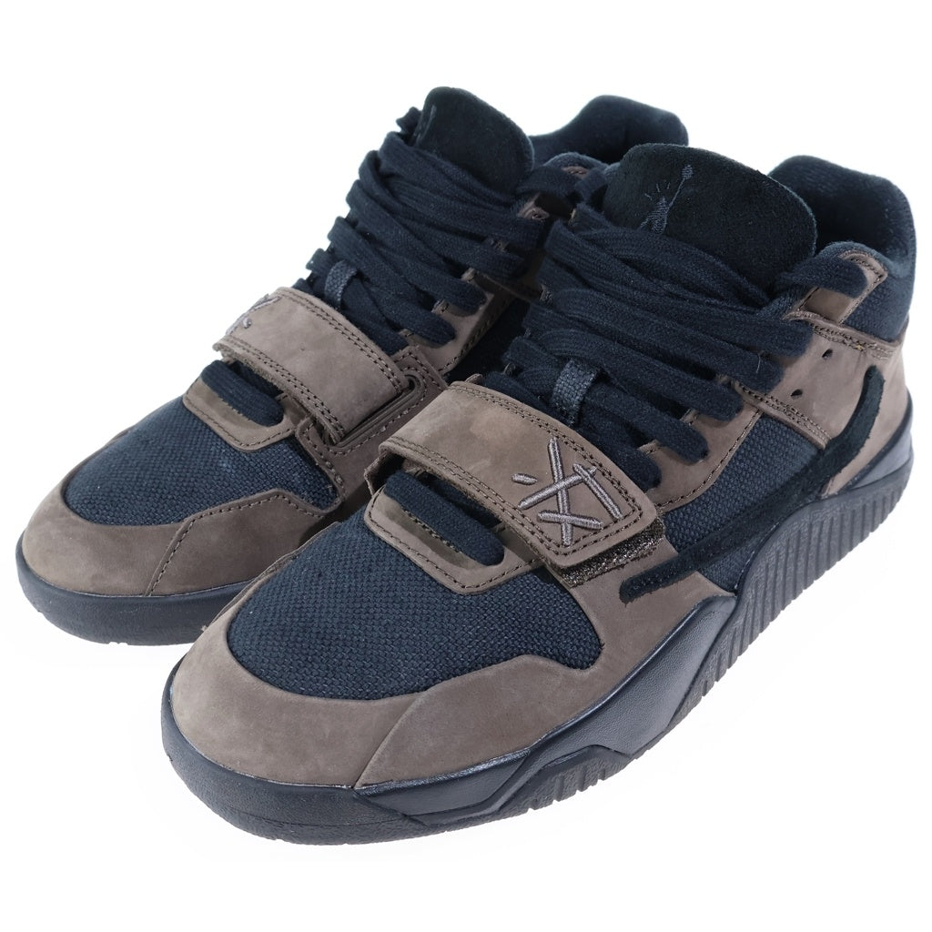 NIKE(ナイキ) ×TRAVIS SCOTT JORDAN JUMPMAN JACK TR トラヴィススコット ジャンプマンジャック ローカットスニーカー ブラウン/ブラック US9.5/27.5cm FZ8117-204