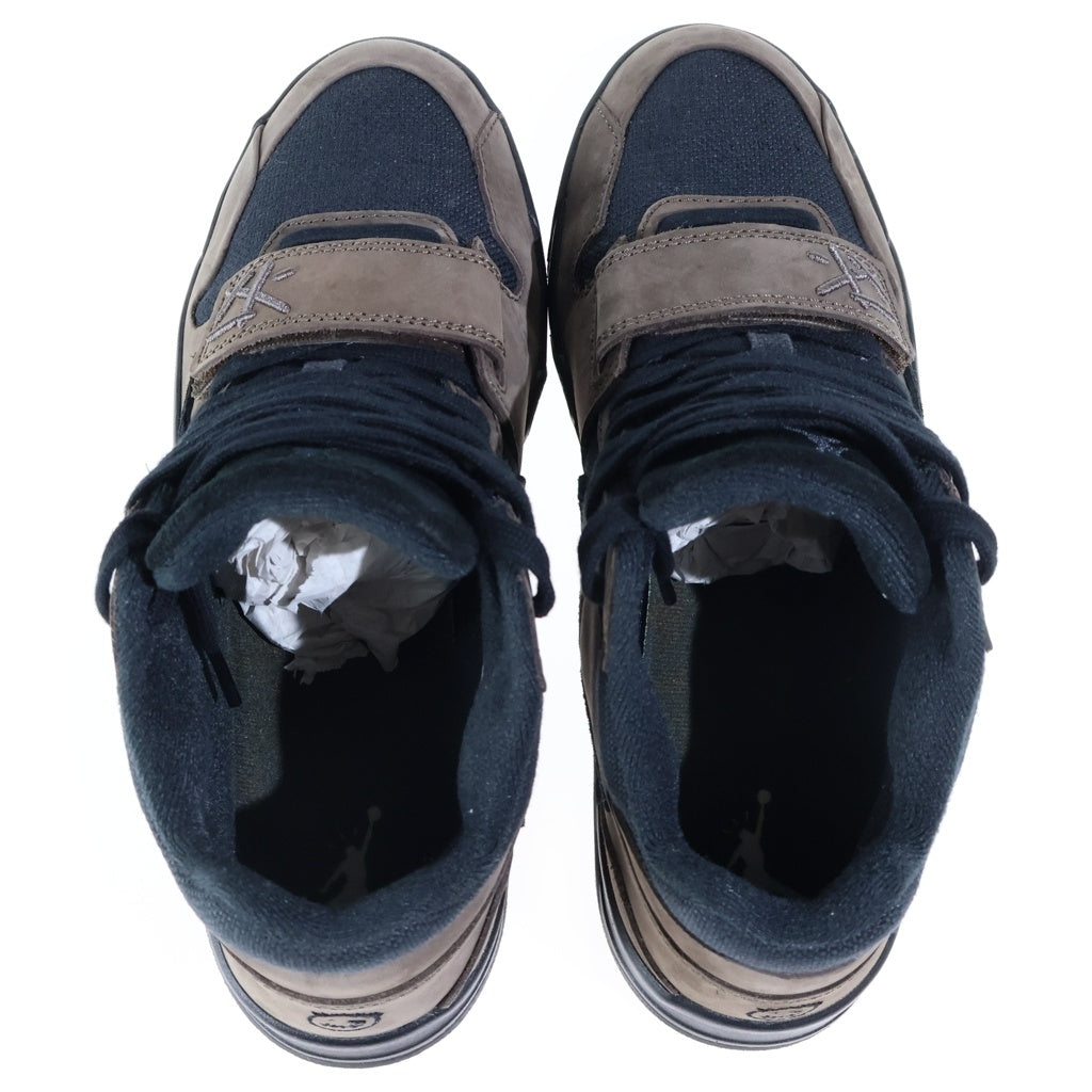 NIKE(ナイキ) ×TRAVIS SCOTT JORDAN JUMPMAN JACK TR トラヴィススコット ジャンプマンジャック ローカットスニーカー ブラウン/ブラック US9.5/27.5cm FZ8117-204