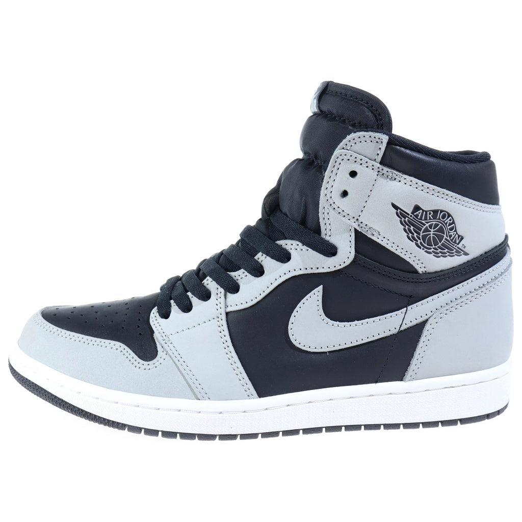 NIKE(ナイキ) AIR JORDAN 1 HIGH OG SHADOW 2.0 エアジョーダン1 シャドウ ハイカットスニーカー ブラック/グレー US10/28cm 555088-035