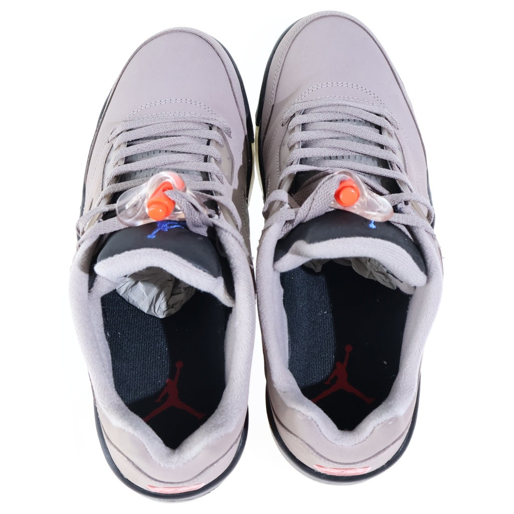 NIKE(ナイキ) ×PARIS SAINT-GERMAIN AIR JORDAN 5 RETRO LOW PSG パリサンジェルマン エアジョーダン5 レトロ ローカットスニーカー グレージュ US10/28cm DX6325-204