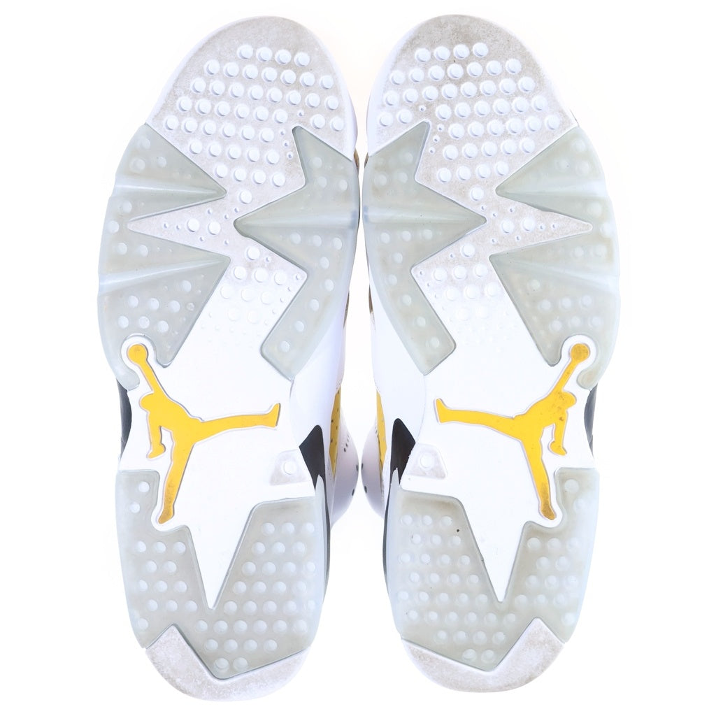 NIKE(ナイキ) AIR JORDAN 6 RETRO YELLOW OCHRE エアジョーダン6 レトロ イエローオークル ハイカットスニーカー ホワイト/イエロー US10/28cm CT8529-170