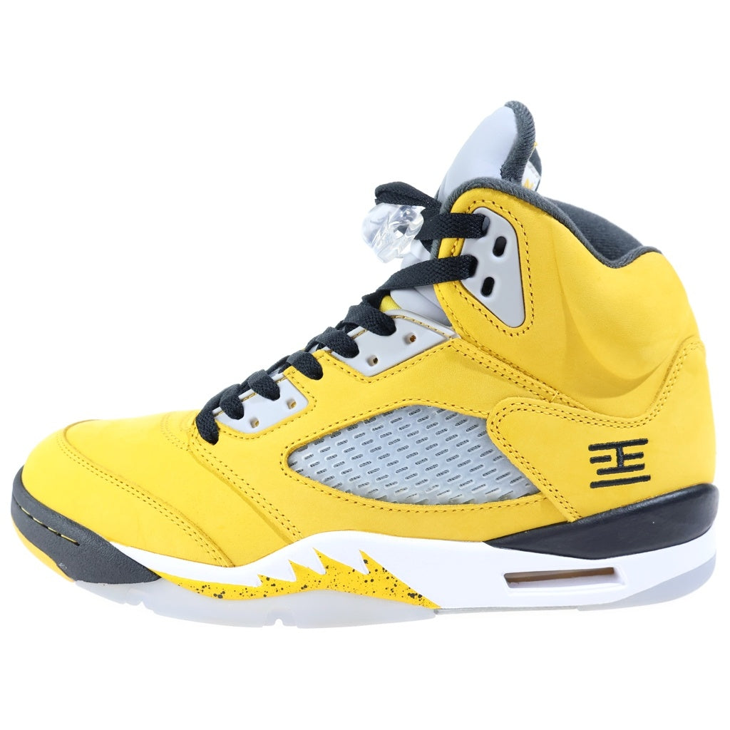NIKE(ナイキ) AIR JORDAN 5 RETRO TOKYO 23 エアジョーダン5 レトロ トウキョウ ハイカットスニーカー イエロー US9.5/27.5cm IO3372-700