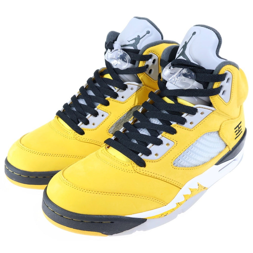 NIKE(ナイキ) AIR JORDAN 5 RETRO TOKYO 23 エアジョーダン5 レトロ トウキョウ ハイカットスニーカー イエロー US9.5/27.5cm IO3372-700