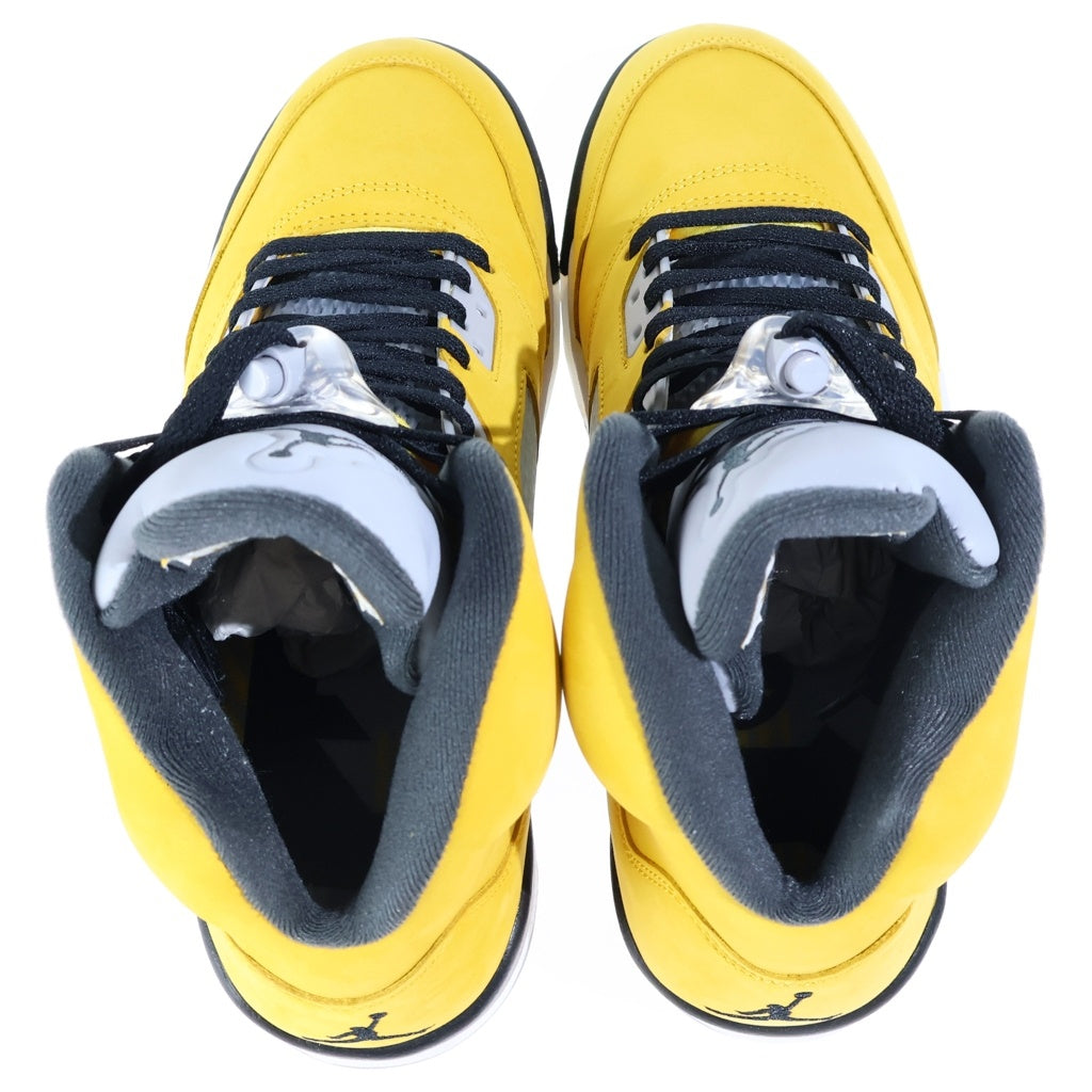 NIKE(ナイキ) AIR JORDAN 5 RETRO TOKYO 23 エアジョーダン5 レトロ トウキョウ ハイカットスニーカー イエロー US9.5/27.5cm IO3372-700