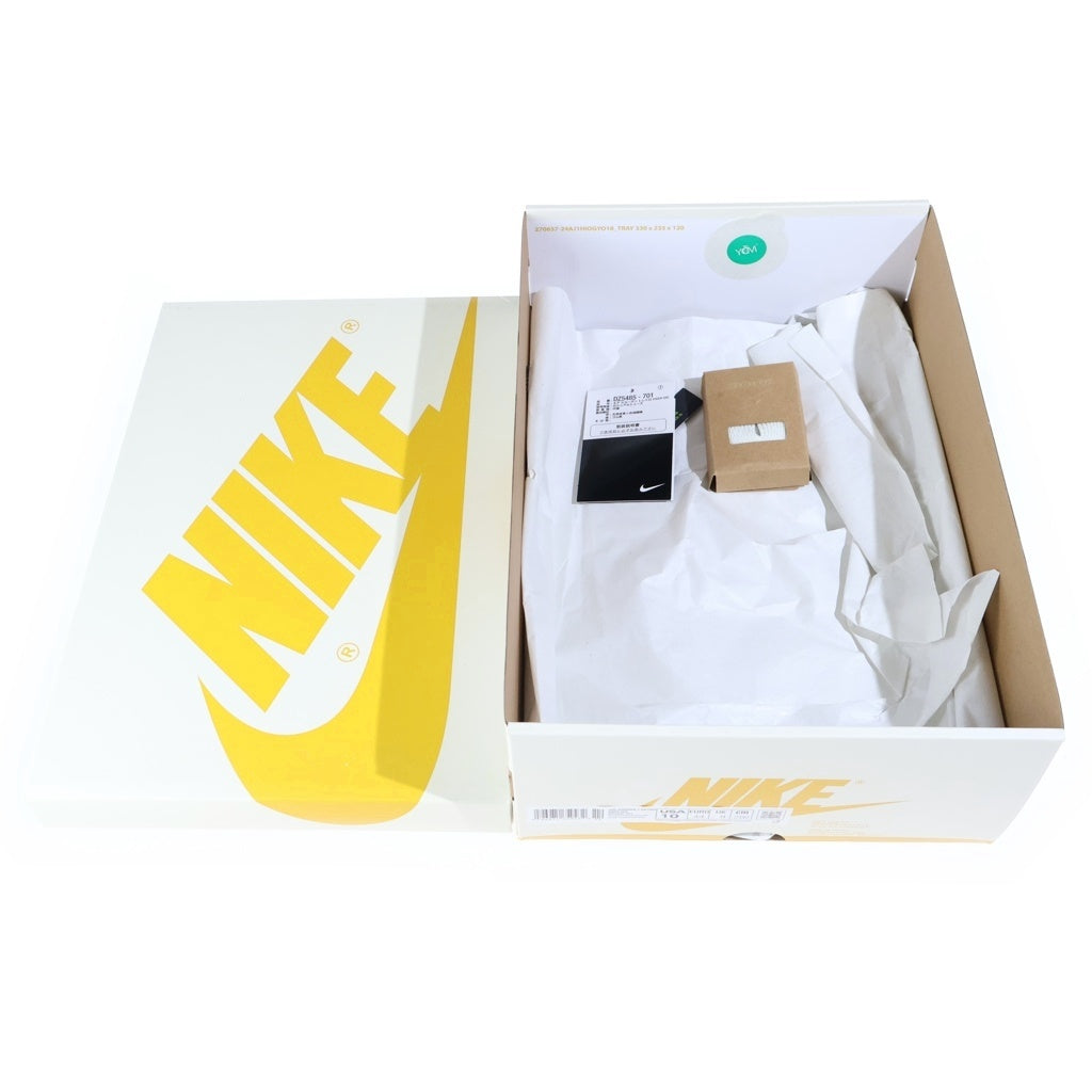 NIKE(ナイキ) AIR JORDAN 1 RETRO HIGH OG エアジョーダン1 レトロ ハイカットスニーカー ホワイト/イエロー US10/28cm DZ5485-701