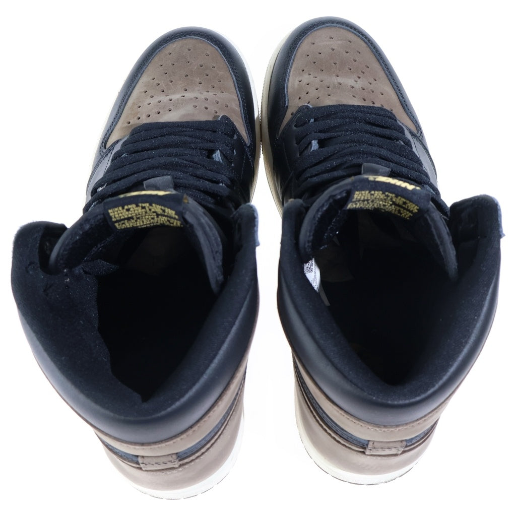 NIKE(ナイキ) AIR JORDAN 1 RETRO HIGH OG PALOMINO エアジョーダン1 レトロ パロミノ ハイカットスニーカー ブラウン/ブラック US10/28cm DZ5485-020