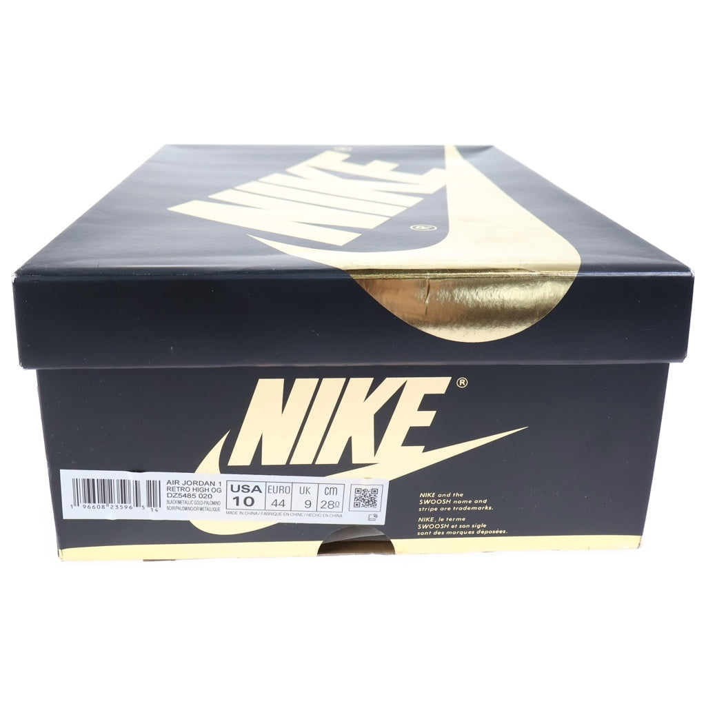 NIKE(ナイキ) AIR JORDAN 1 RETRO HIGH OG PALOMINO エアジョーダン1 レトロ パロミノ ハイカットスニーカー ブラウン/ブラック US10/28cm DZ5485-020