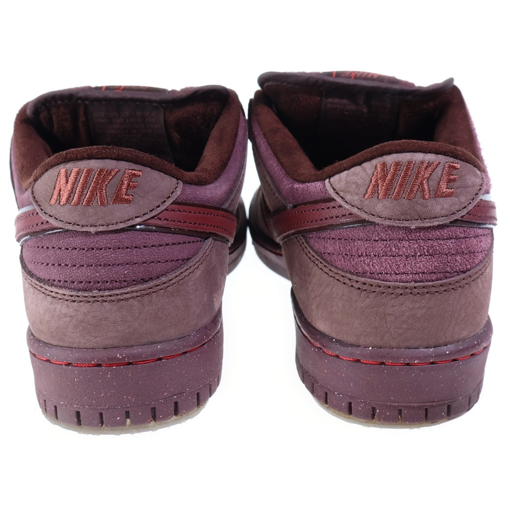 NIKE SB(ナイキエスビー) DUNK LOW PRM CITY OF LOVE ダンク プレミアム シティオブラブ ローカットスニーカー ブラウン US9/27cm FN0619-600
