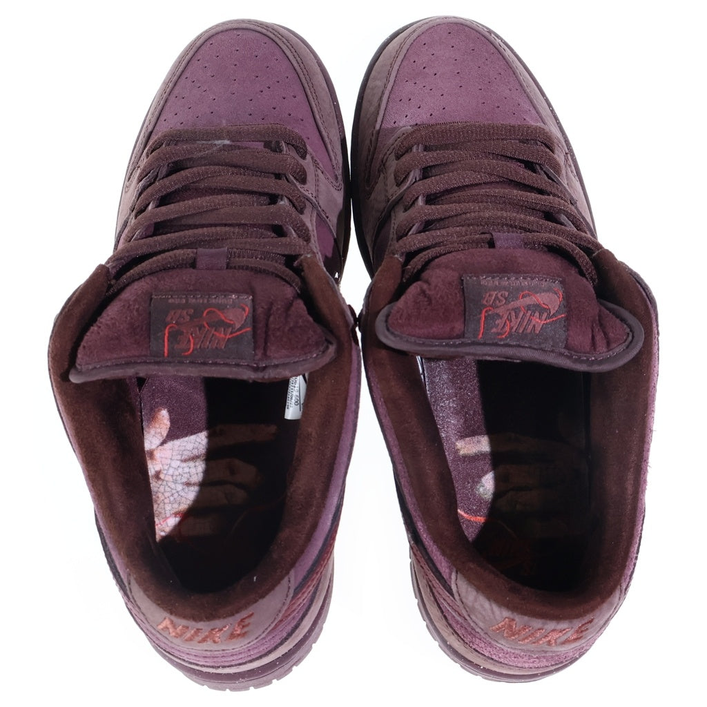 NIKE SB(ナイキエスビー) DUNK LOW PRM CITY OF LOVE ダンク プレミアム シティオブラブ ローカットスニーカー ブラウン US9/27cm FN0619-600